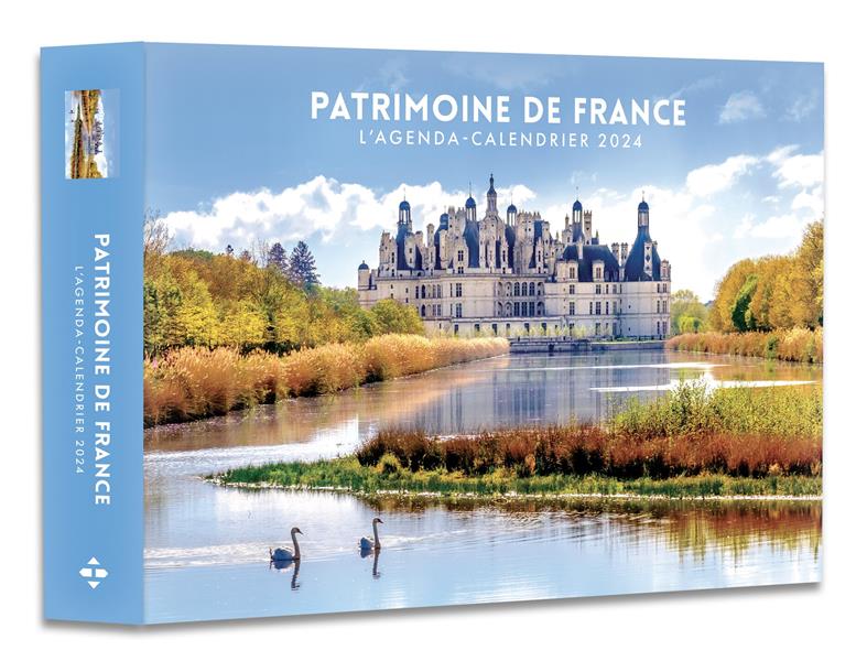 AGENDA - CALENDRIER PATRIMOINE DE FRANCE 2024 | Librairie Du Hérisson